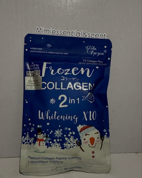 Frozen Collagen 2in1 Whitening X10 60 Capsules