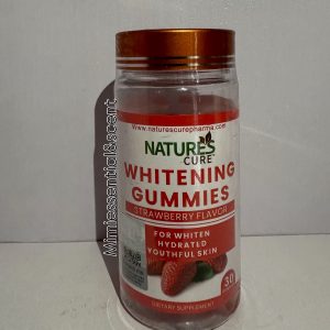 Natures Cure Whitening Gummies 30 Counts
