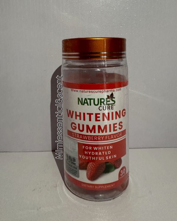 Natures Cure Whitening Gummies 30 Counts