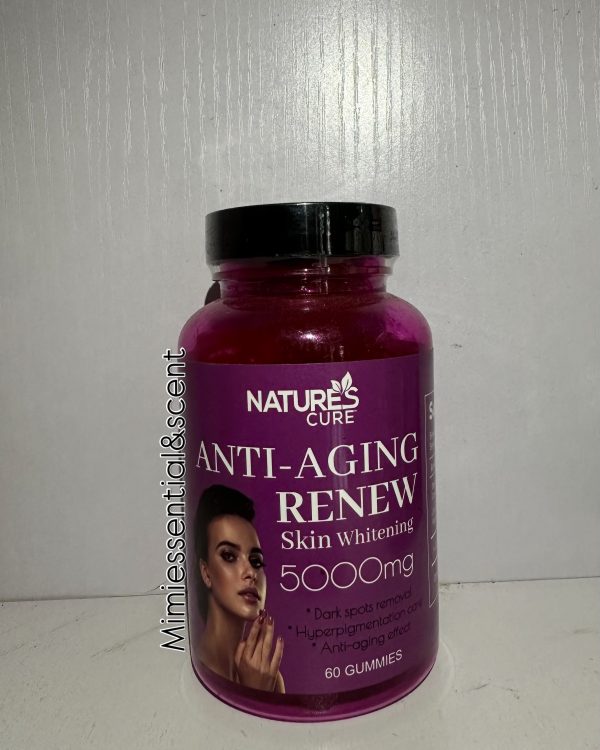 Nature’s cure Anti Aging Renew skin whitening Gummies