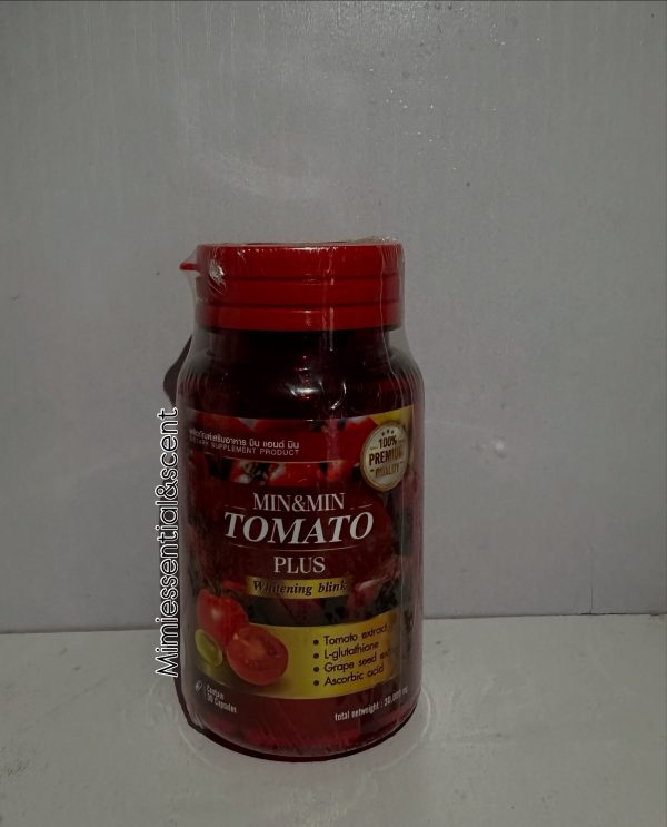 Min & Min Tomato plus whitening skin supplements