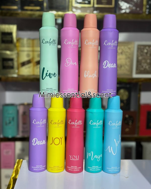 Confetti London Body Spray