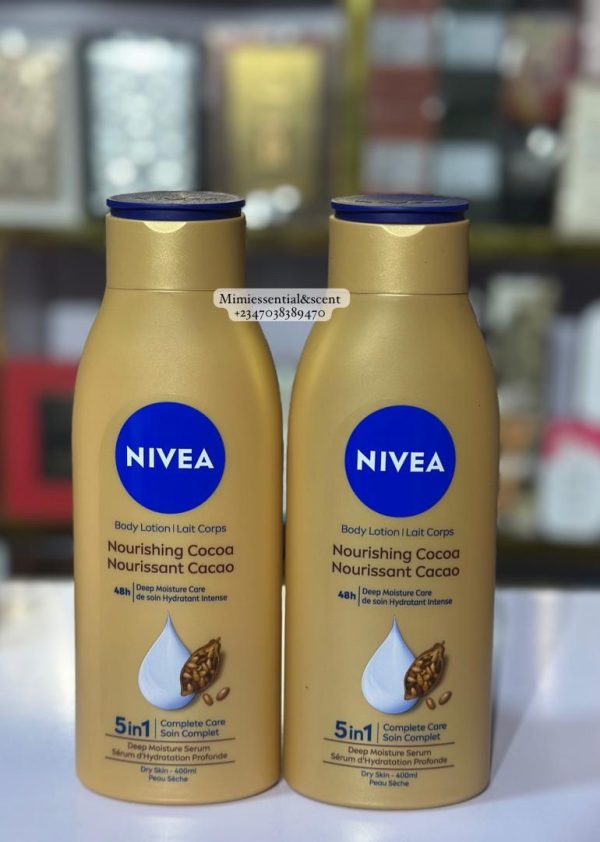 NIVEA NOURISHING COCOA 5 IN 1 DEEP MOISTURIZING LOTION