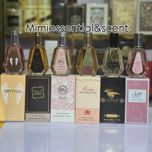 Assorted perfumes