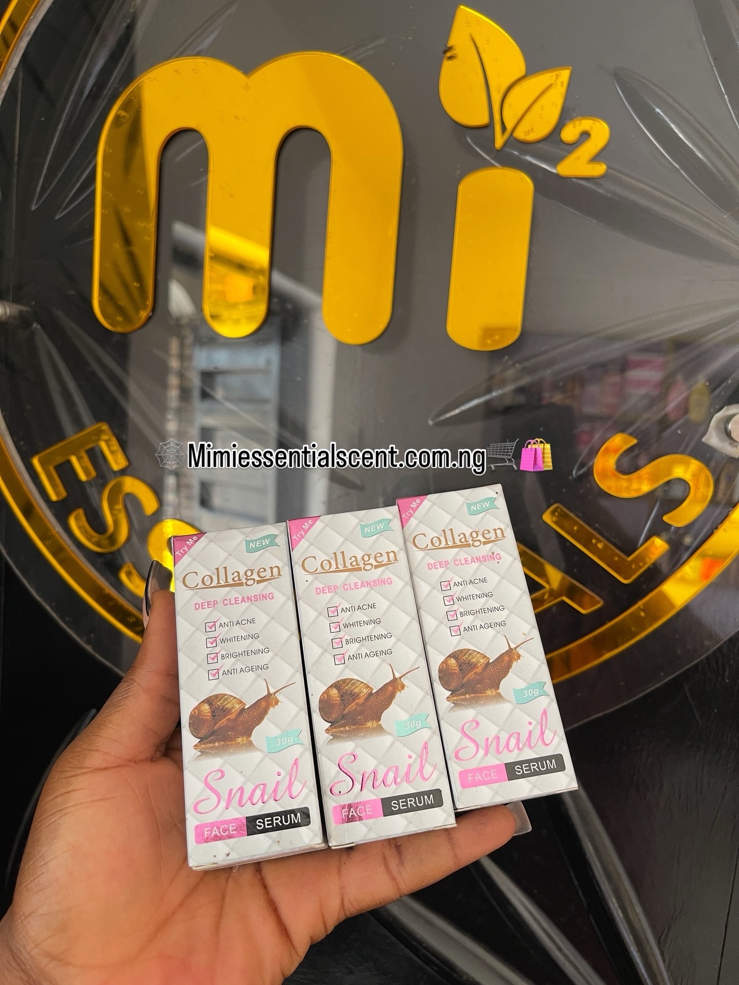 Collagen Deep Cleansing (Snail Face Serum) 30ml