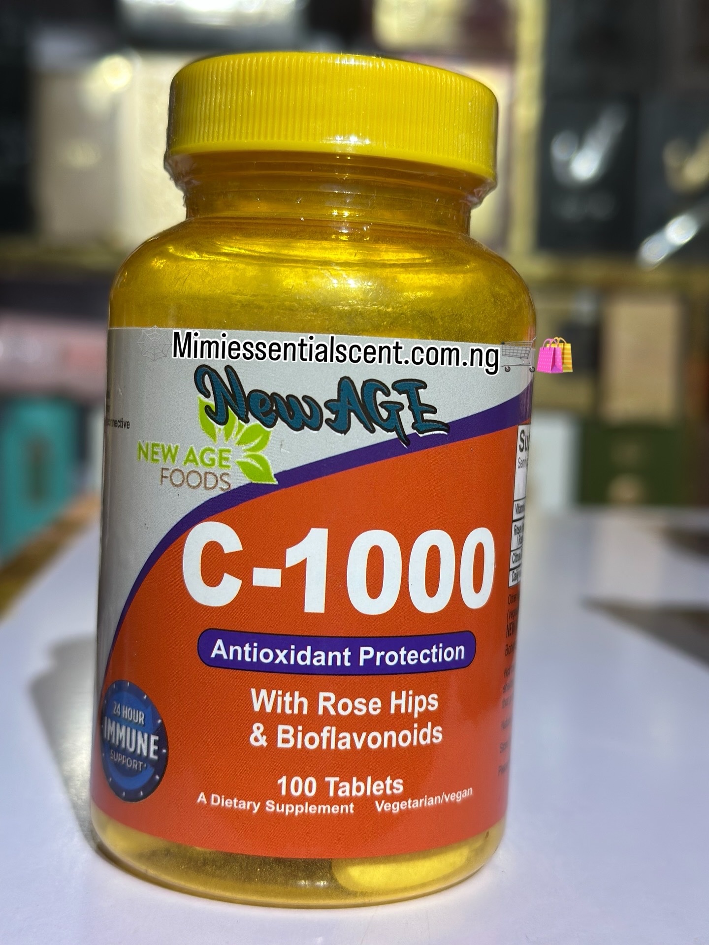 New Age Vitamin C-1000 Mg, 100 Tablets, - Antioxidant Protection New Age Vitamin C-1000 Mg