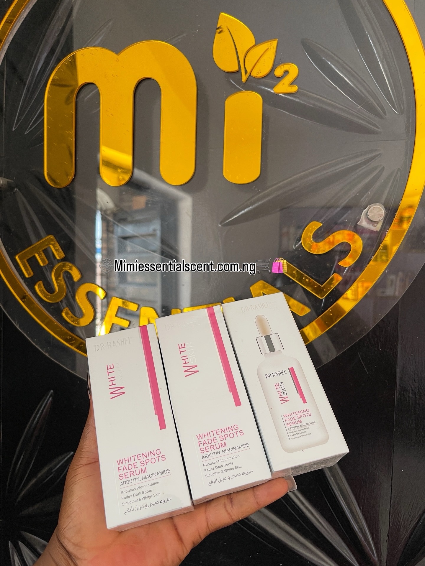 Dr Rashel Fade Dark Spots Face Serum - Reduces Pigmentation Smoother and Clear Skin - 1.69 oz