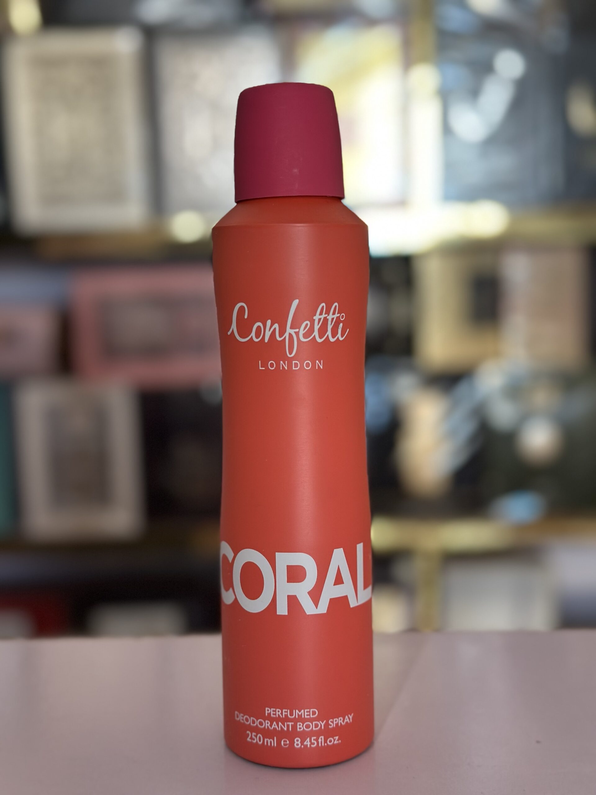 CONFETTI LONDON BODYSPRAY ( CORAL)