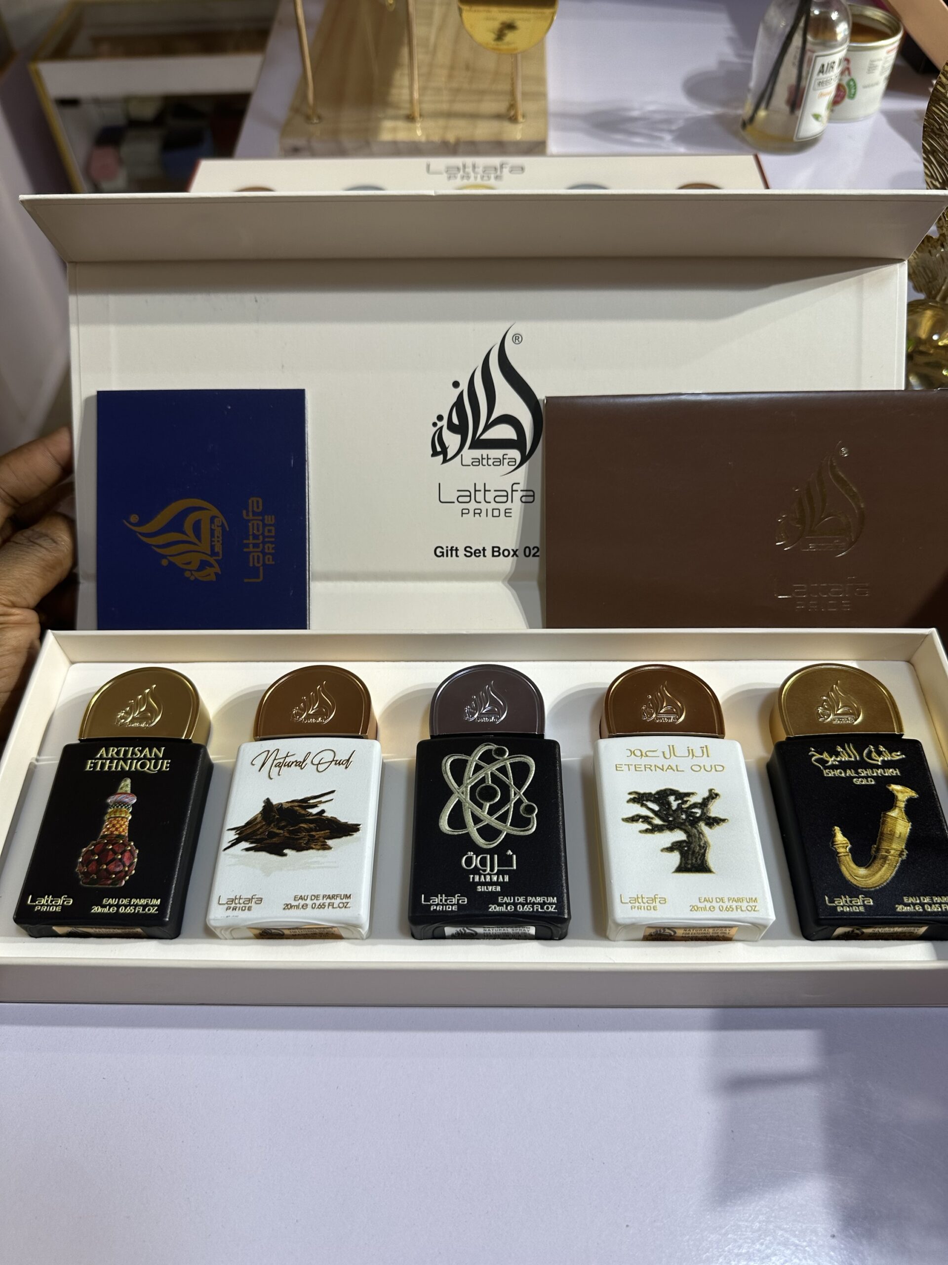 Lattafa Pride Collections No 2 EDP 5 Piece Gift Set 5 X 20ml