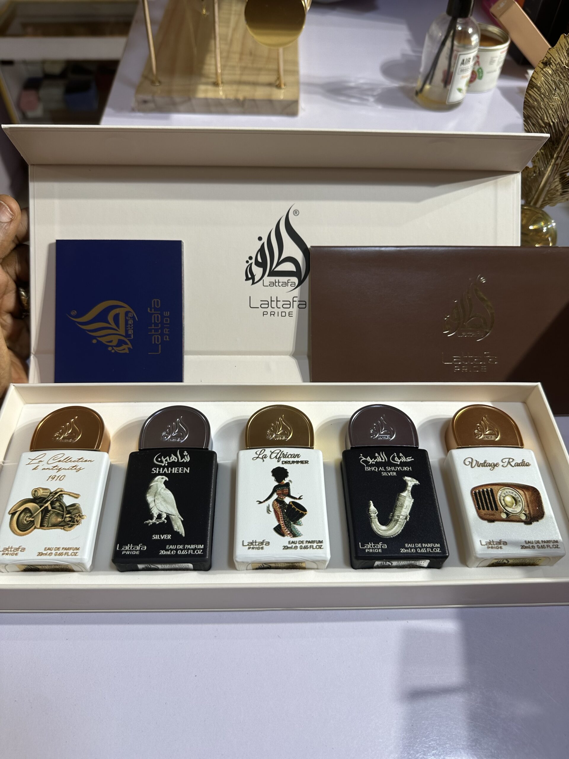 Lattafa Pride Collections No 5 EDP 5 Piece Gift Set 5 X 20ml