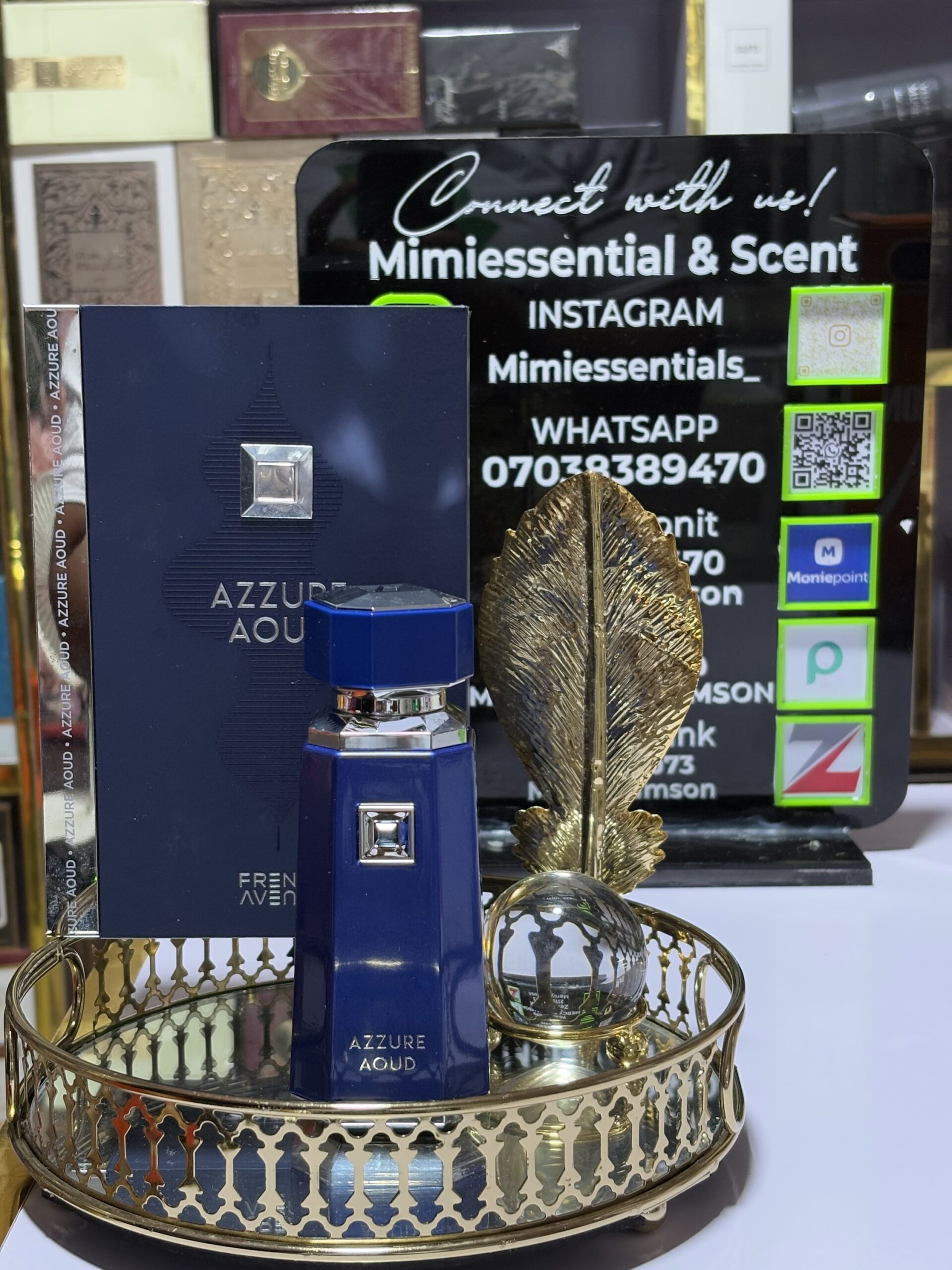 French Avenue Azure Aoud EDP 100ml For Men