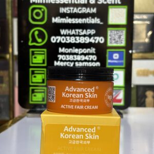 Glow Up with Advanced Korean Skin Active Fair Cream