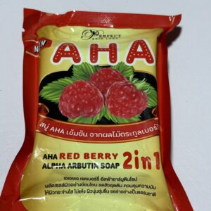 Perfect Skin Lady AHA Red Berry Alpha Arbutin Soap