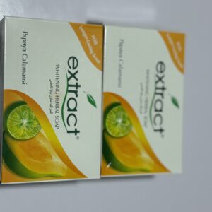 Extract Whitening Herbal Soap (Papaya Calamansi).