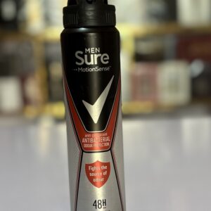 Sure Men MotionSense Antibacterial Odour Protection anti-perspirant deodorant spray.
