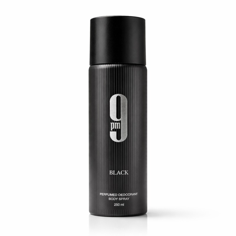 9 PM Black Perfumed Deodorant Body Spray