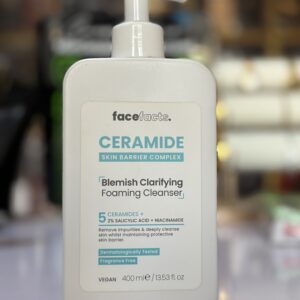 Face Facts Ceramide Blemish Clarifying Foaming Cleanser.
